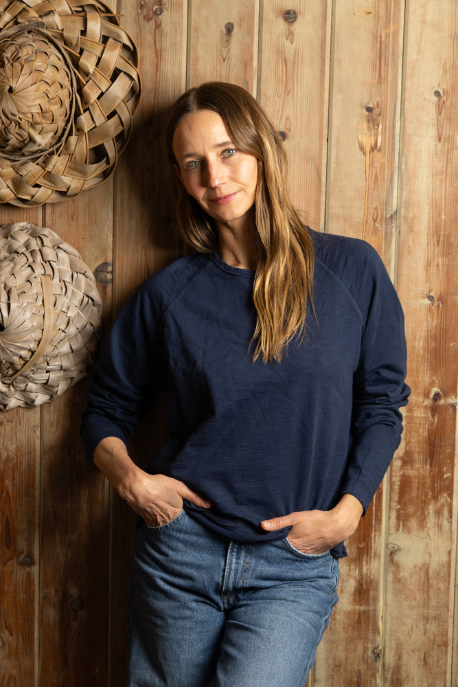 
                  
                    SID LADIES LONG SLEEVE RAGLAN T | Dark Indigo
                  
                