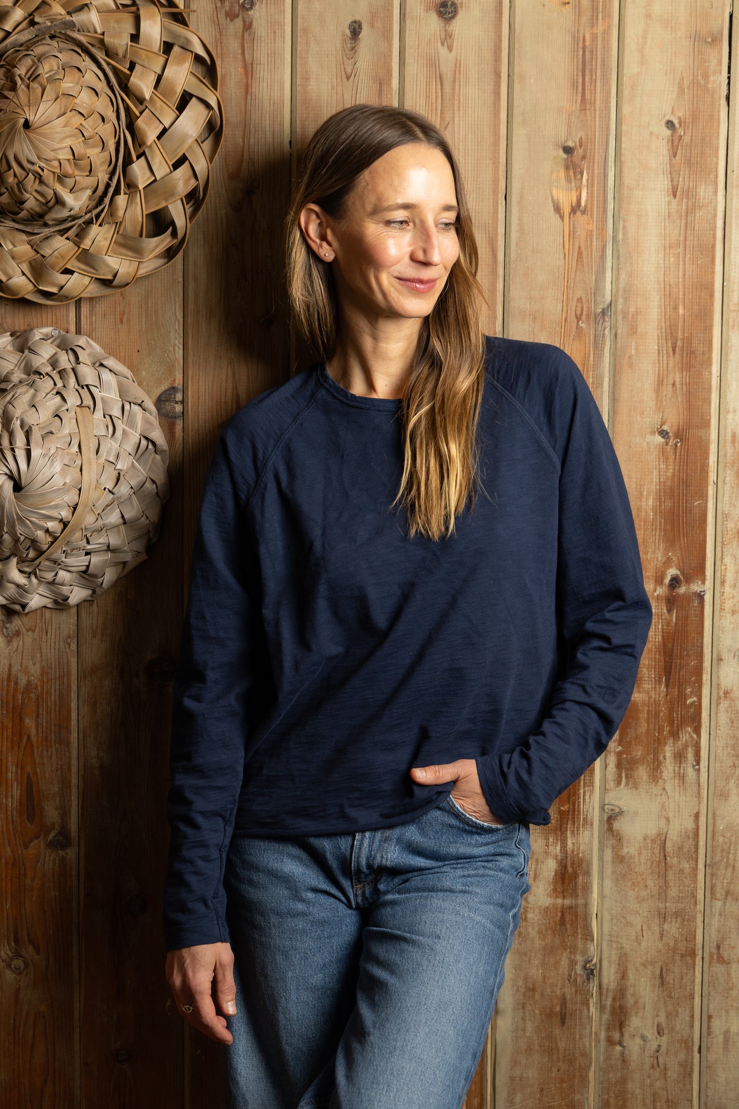 
                  
                    SID LADIES LONG SLEEVE RAGLAN T | Dark Indigo
                  
                