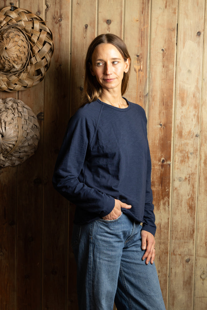 
                  
                    SID LADIES LONG SLEEVE RAGLAN T | Dark Indigo
                  
                