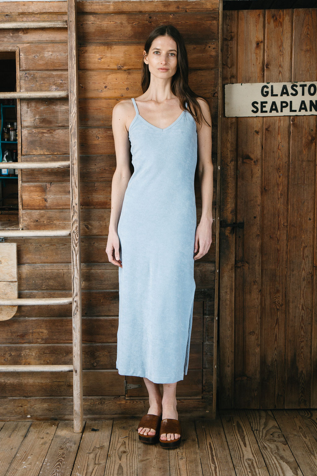 
                  
                    Vivian Dress I Sky
                  
                