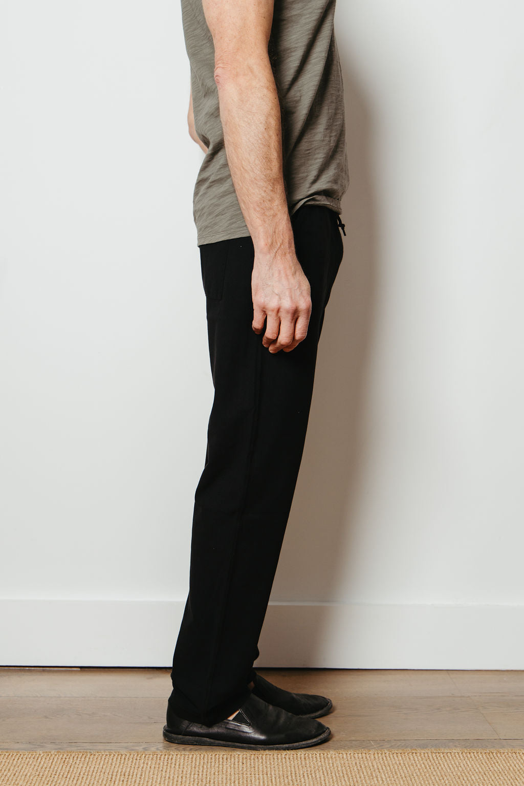 
                  
                    WASHY PIQUE PANT | Black
                  
                