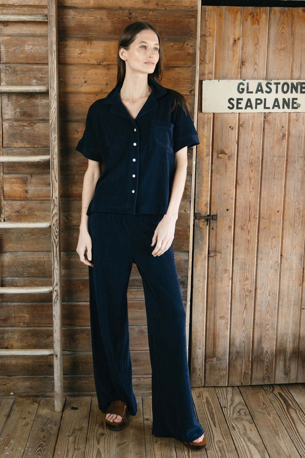 
                  
                    Martine Shirt | Navy
                  
                