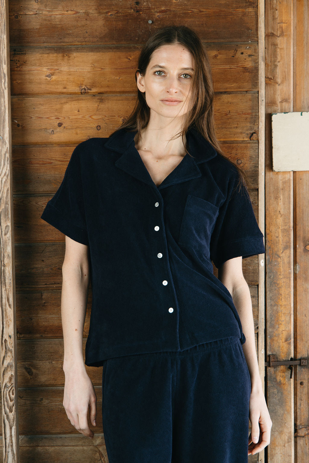 
                  
                    Martine Shirt | Navy
                  
                