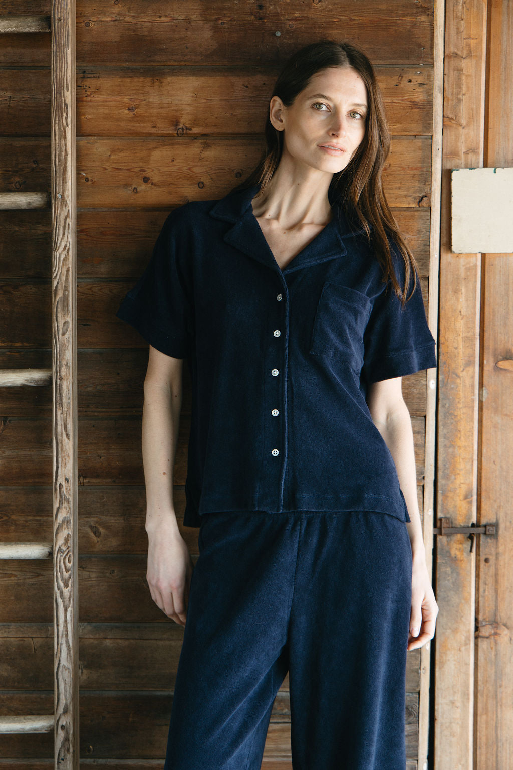 
                  
                    Martine Shirt | Navy
                  
                