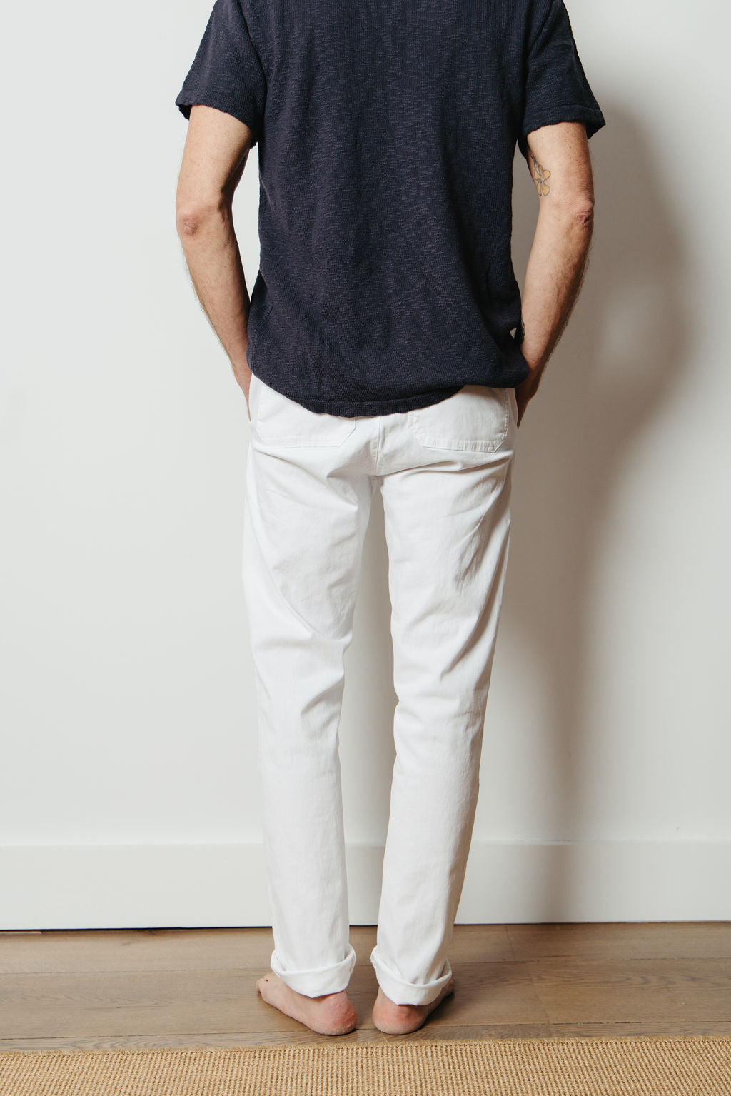 
                  
                    HENRY PANT DRILL | White
                  
                