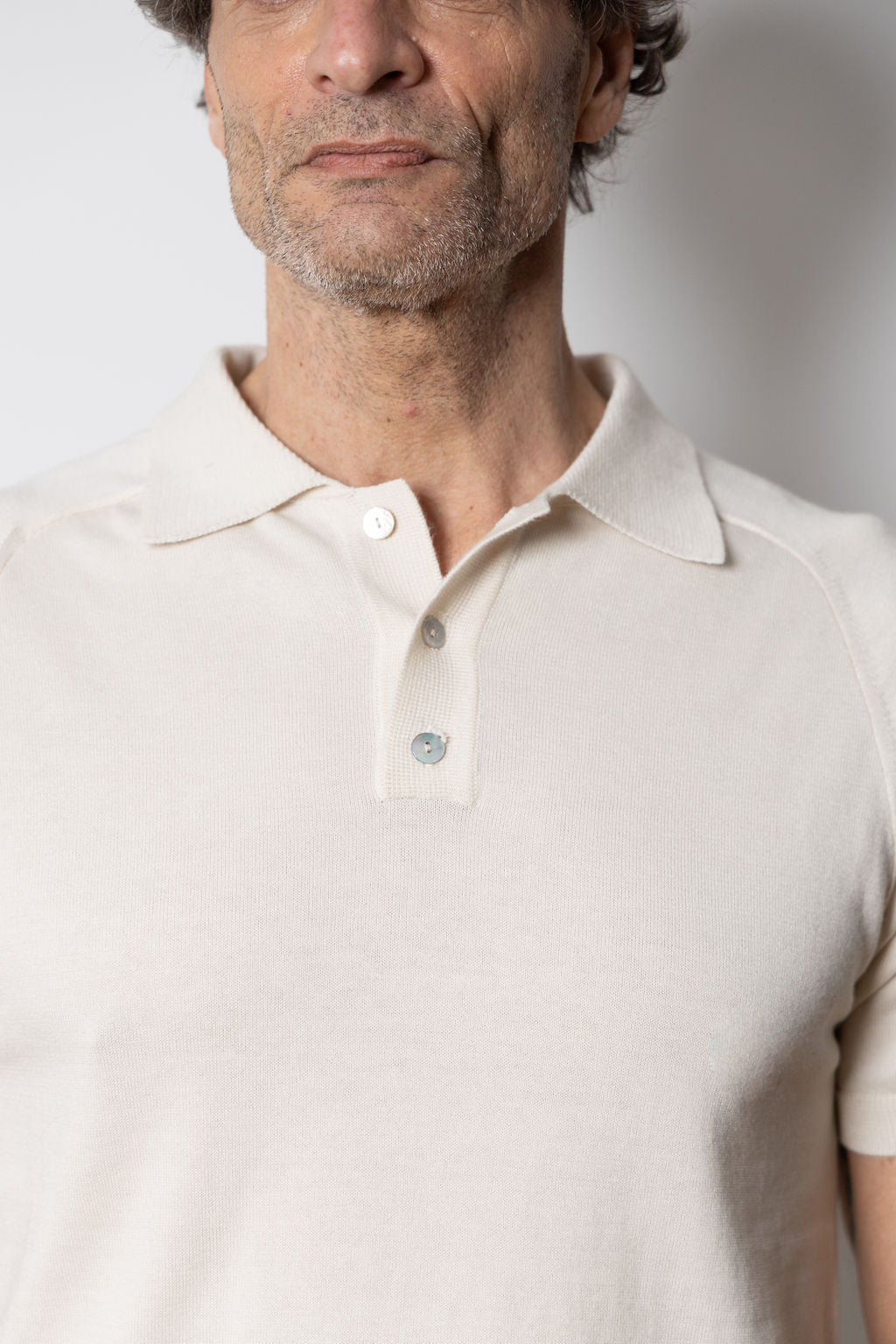 
                  
                    BROOKS POLO | Ecru
                  
                
