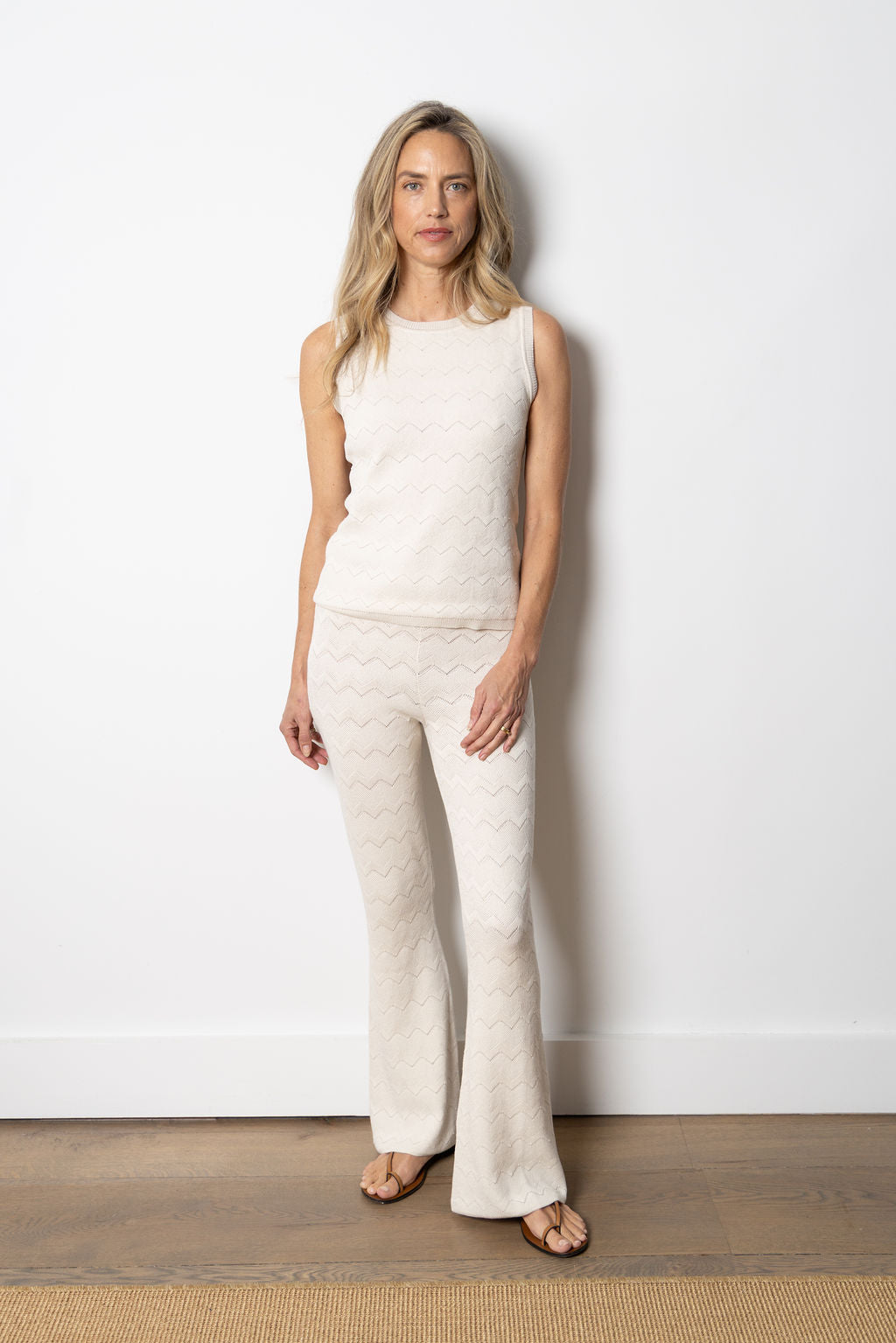 
                  
                    Masha Knit Tank | Ecru
                  
                
