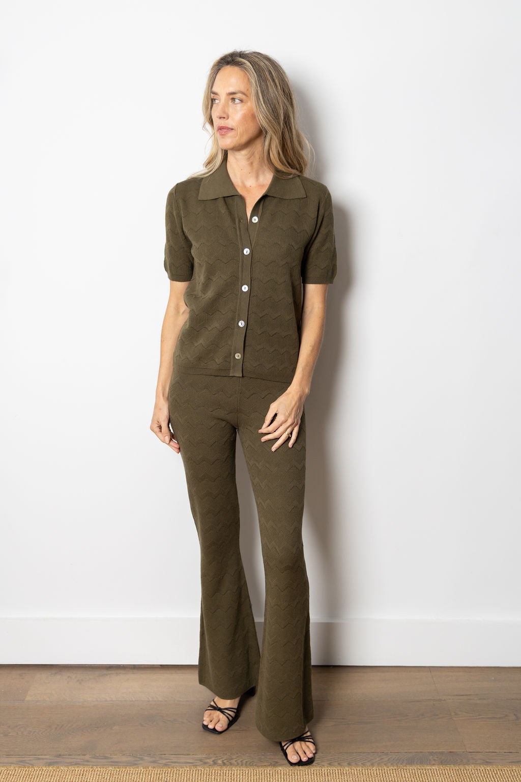 
                  
                    Alina Knit Shirt | Olive
                  
                