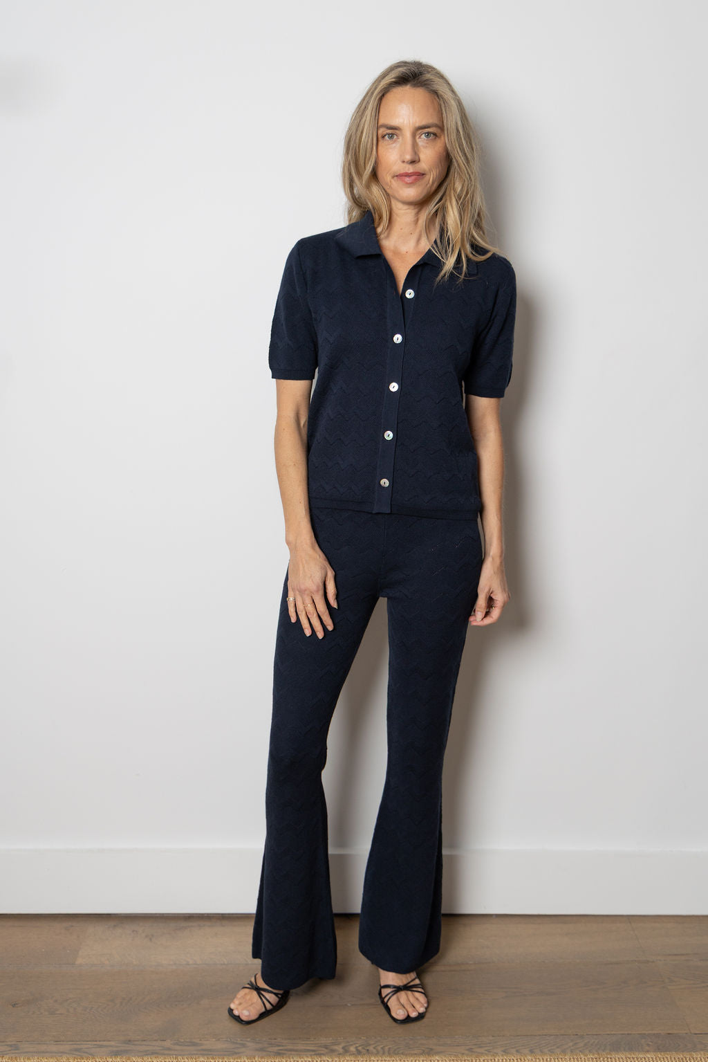 
                  
                    Alina Knit Shirt | Navy
                  
                