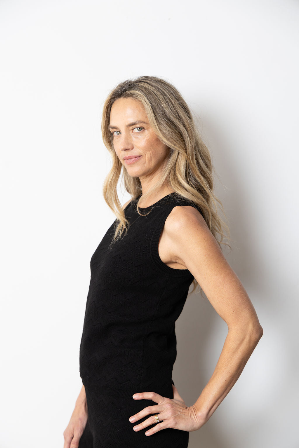 
                  
                    Masha Knit Tank | Black
                  
                
