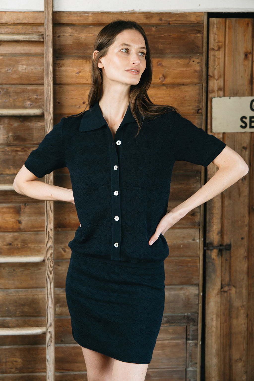 
                  
                    Jill Skirt I Navy
                  
                