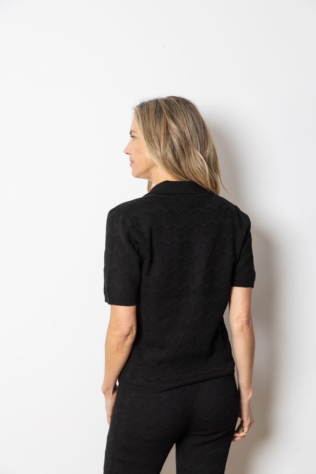 
                  
                    Alina Knit Shirt | Black
                  
                