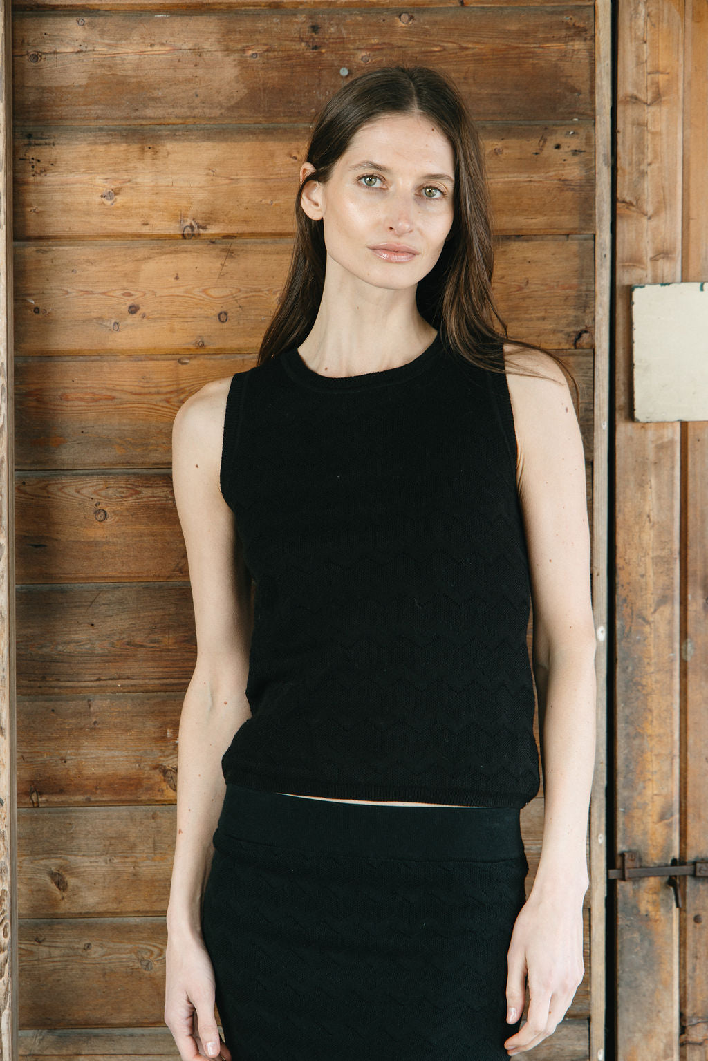 
                  
                    Masha Knit Tank | Black
                  
                