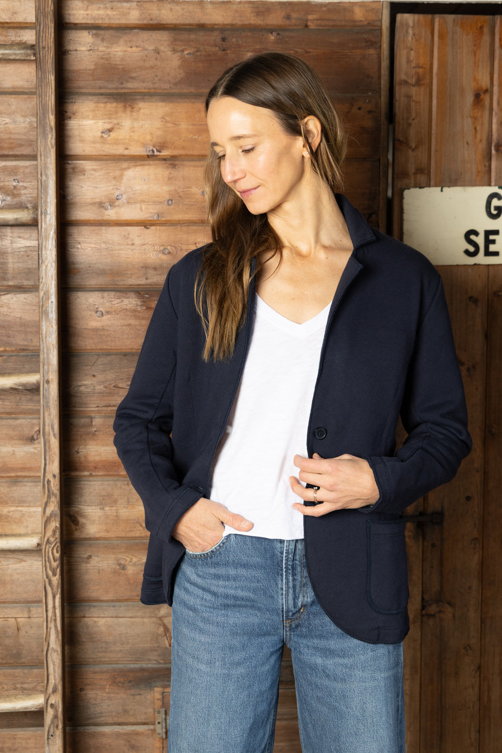 Alexis Blazer Ladies I Navy