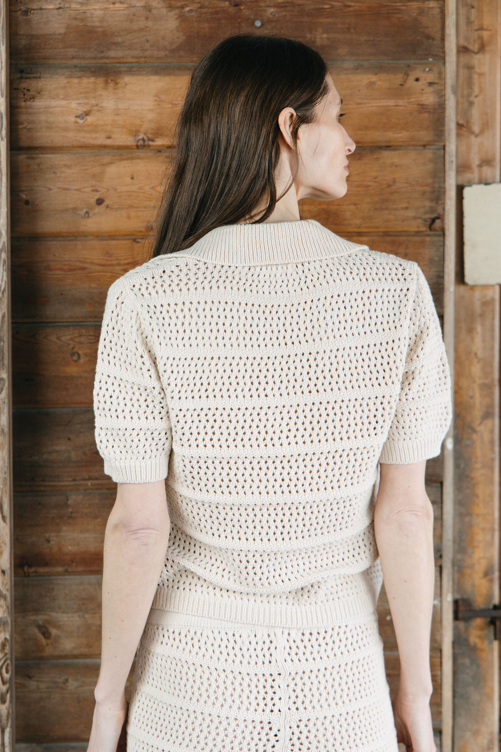 
                  
                    Feyra Knit Polo I Cream
                  
                