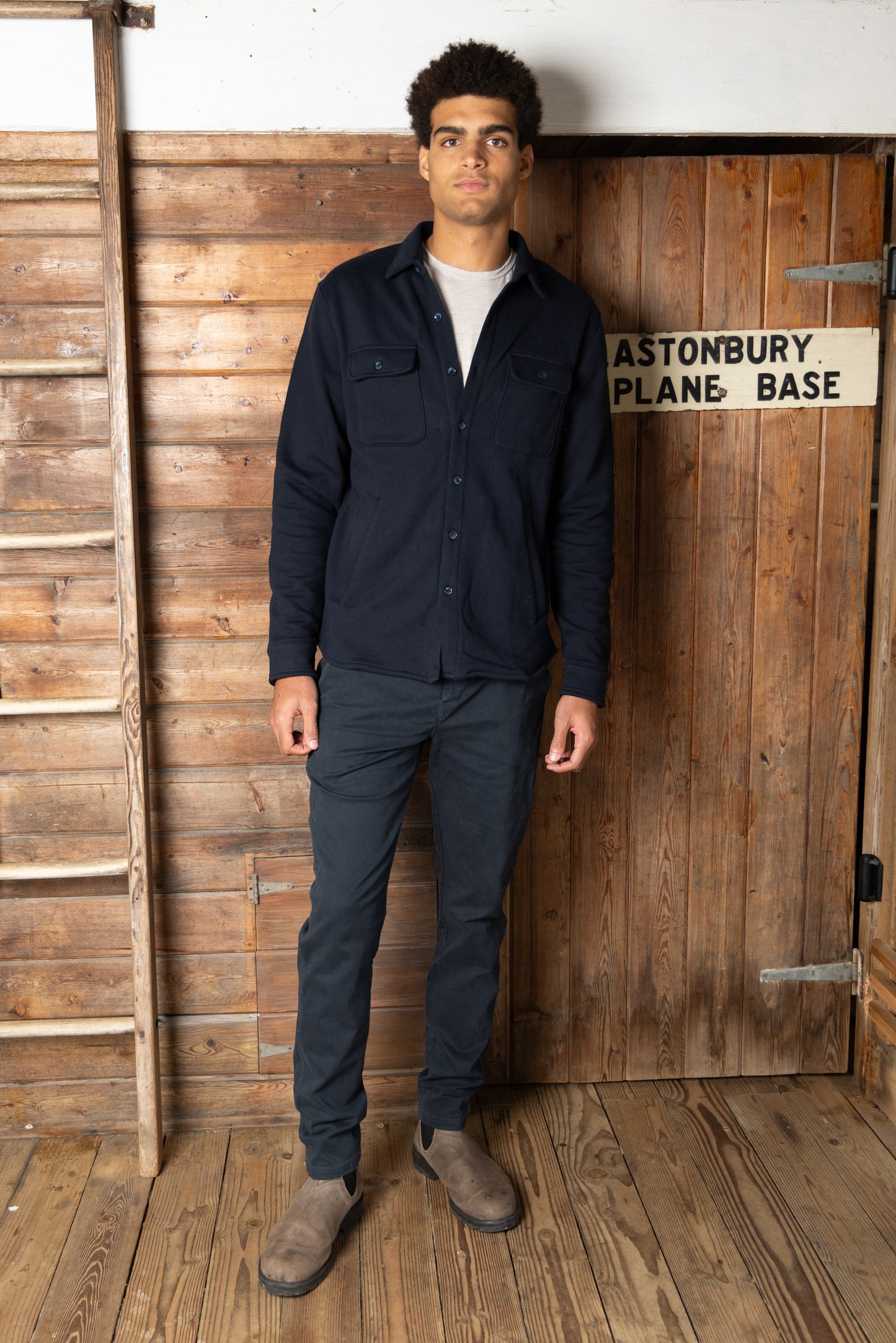 
                  
                    WILL WORK SHIRT | Navy
                  
                