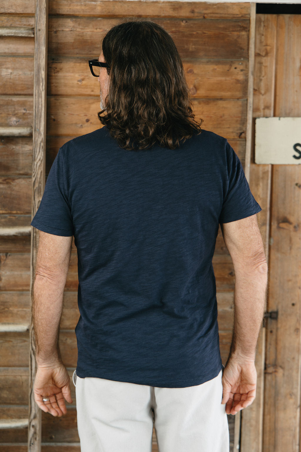 
                  
                    MARTY CREW TEE | Navy
                  
                