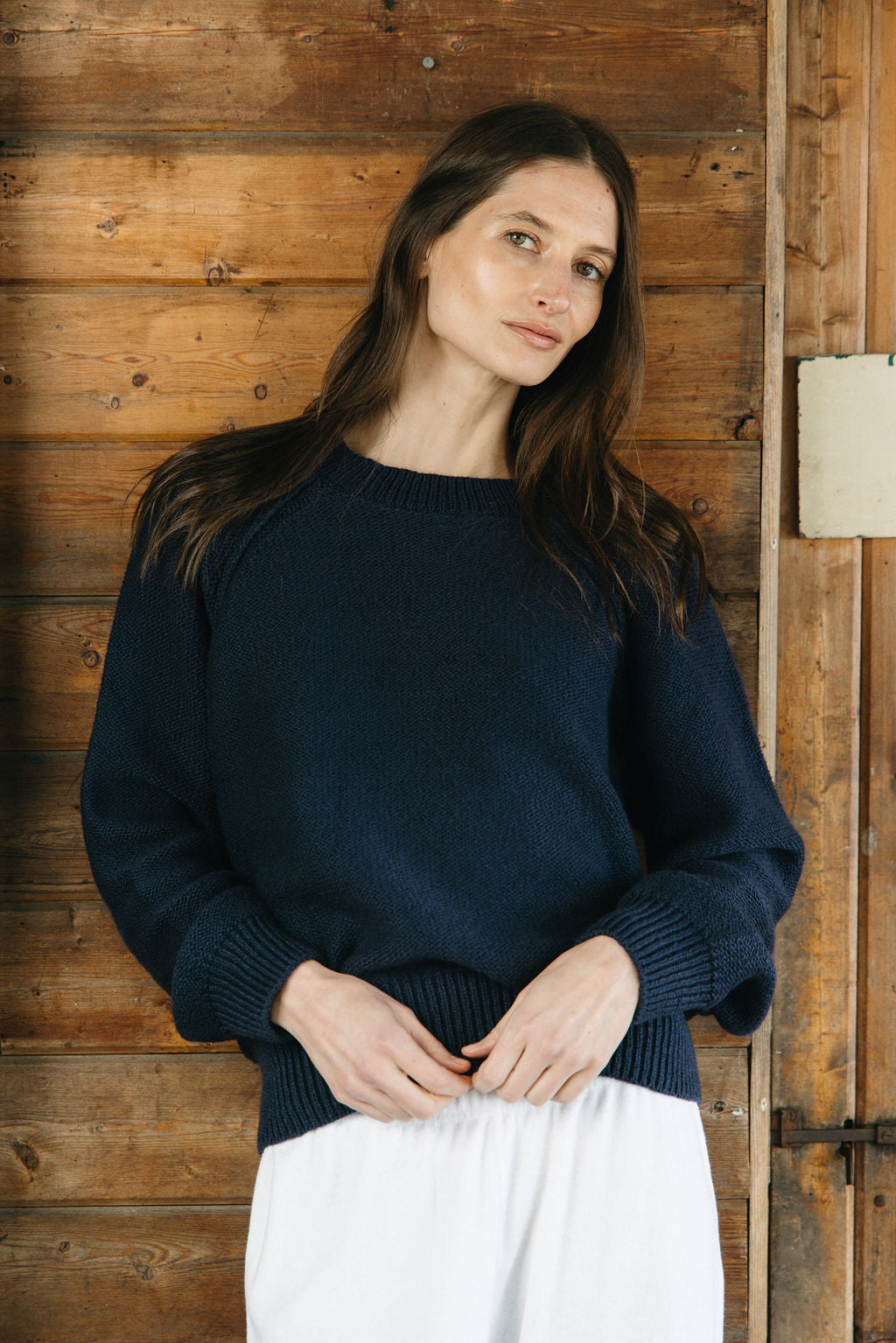 
                  
                    Manon Crew I Navy
                  
                