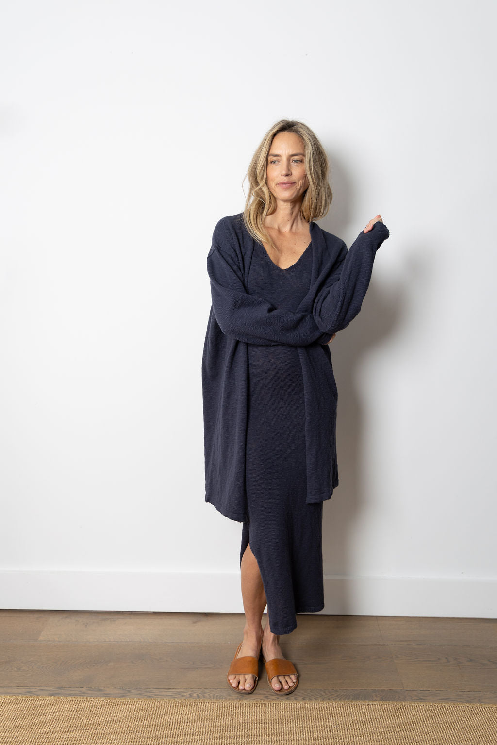 
                  
                    Julianne Tank Dress | Navy
                  
                