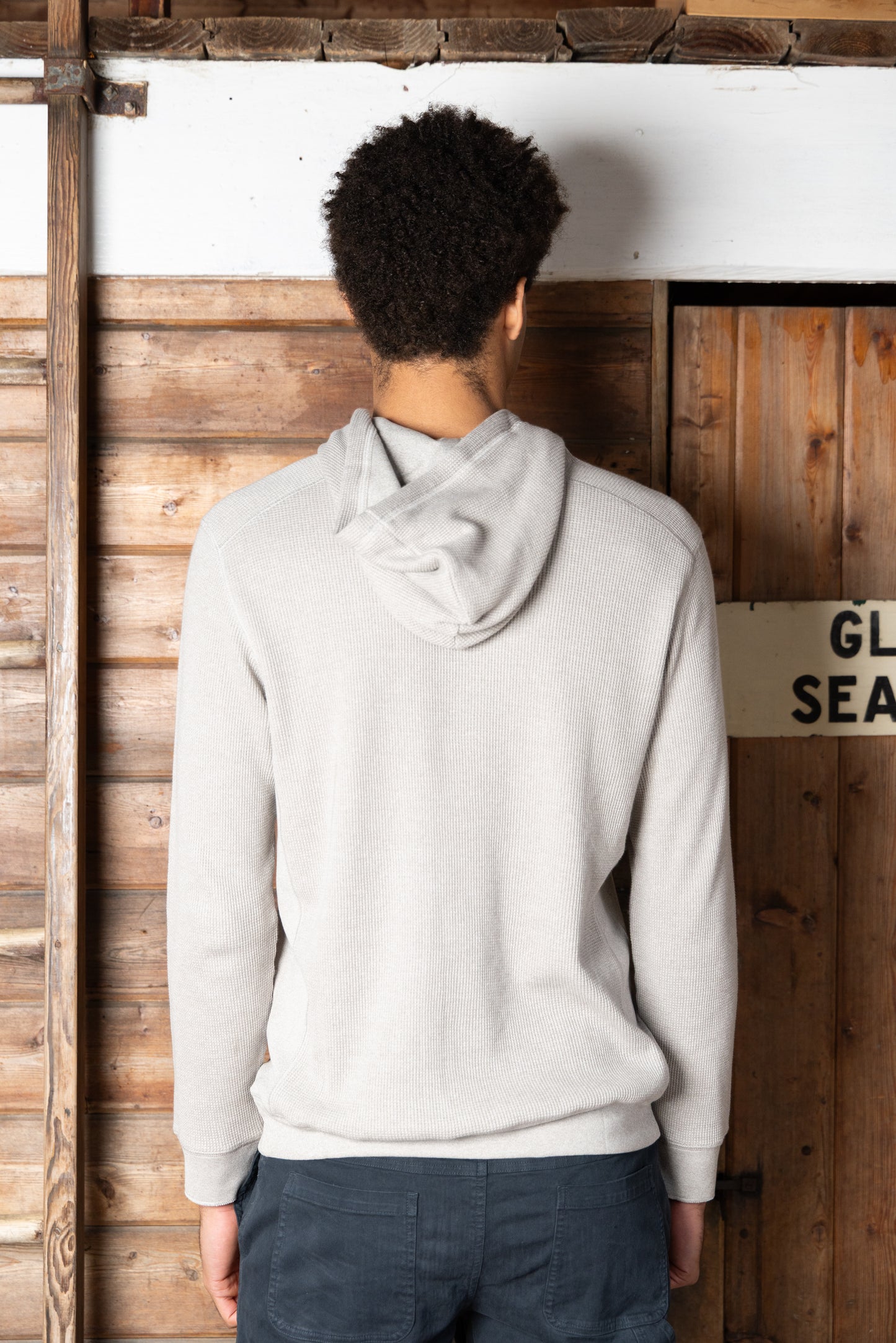 
                  
                    SANDRO WAFFLE HOODIE I Winter Stone
                  
                