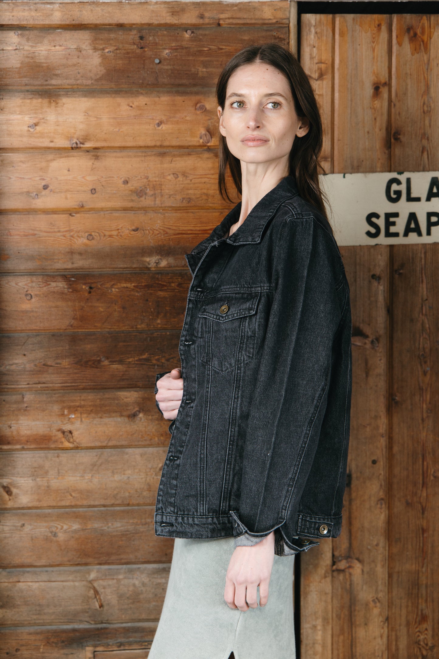 
                  
                    MILAGRO JEAN JACKET I Black
                  
                