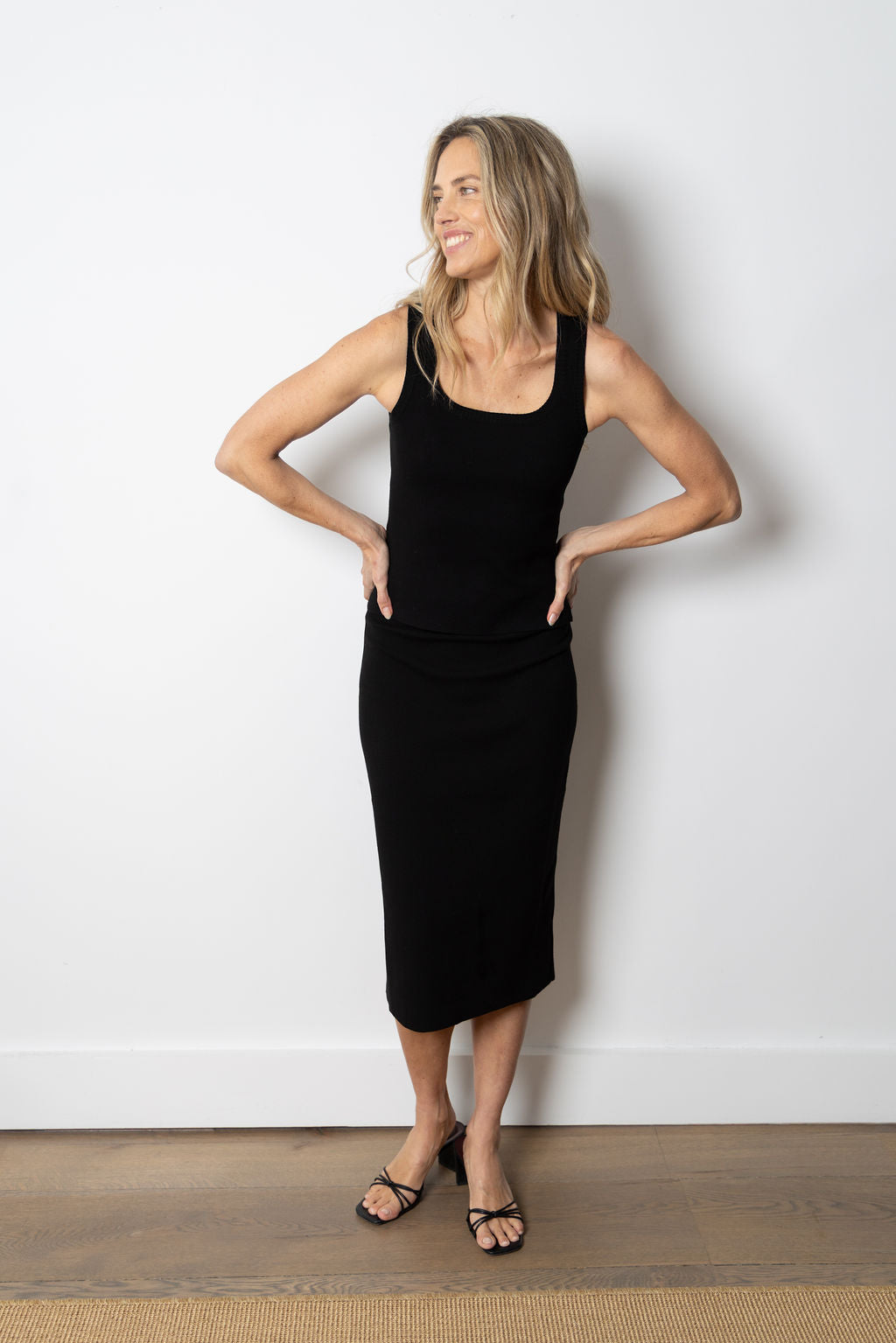 
                  
                    Mila Knit Skirt | Black
                  
                