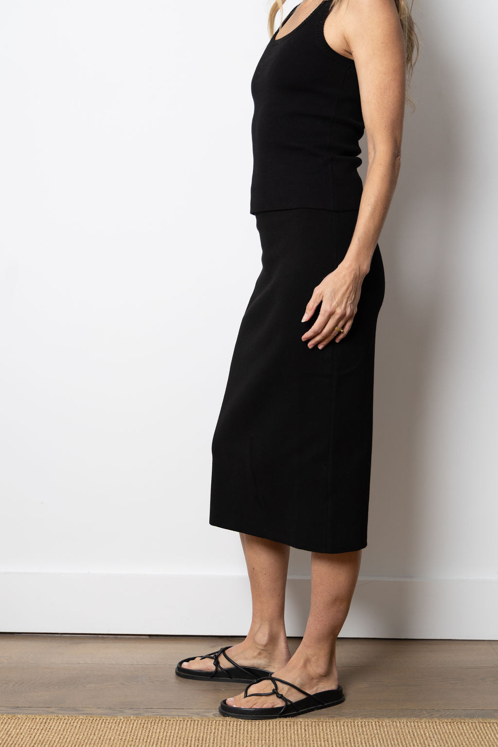 
                  
                    Mila Knit Skirt | Black
                  
                