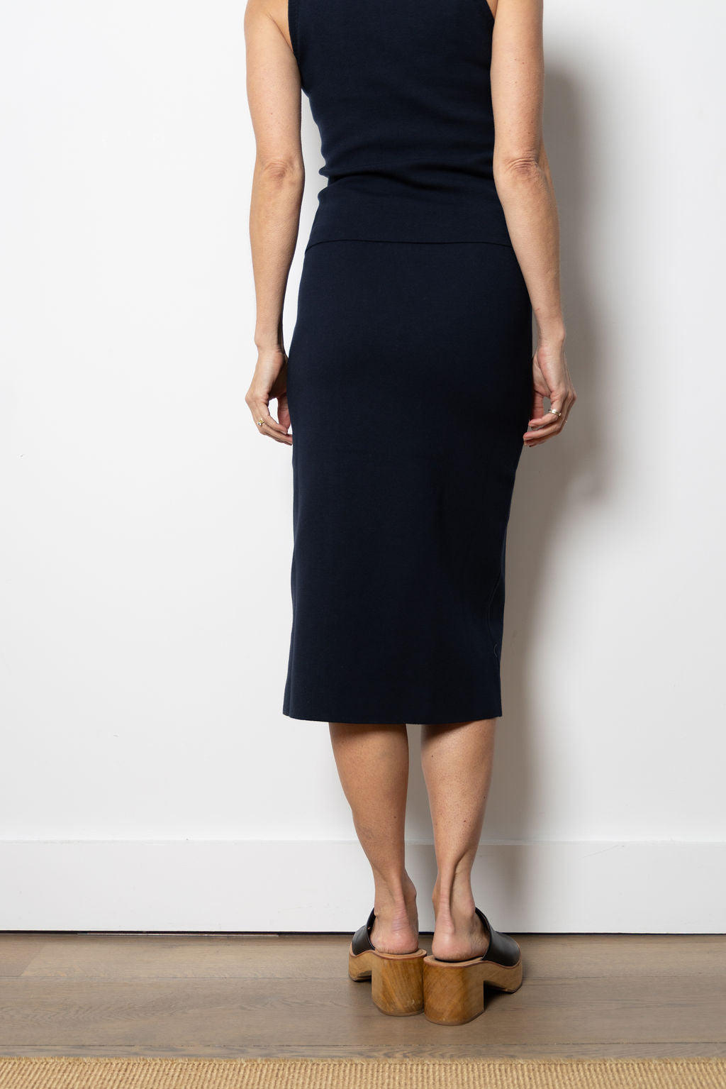 
                  
                    Mila Knit Skirt | Navy
                  
                