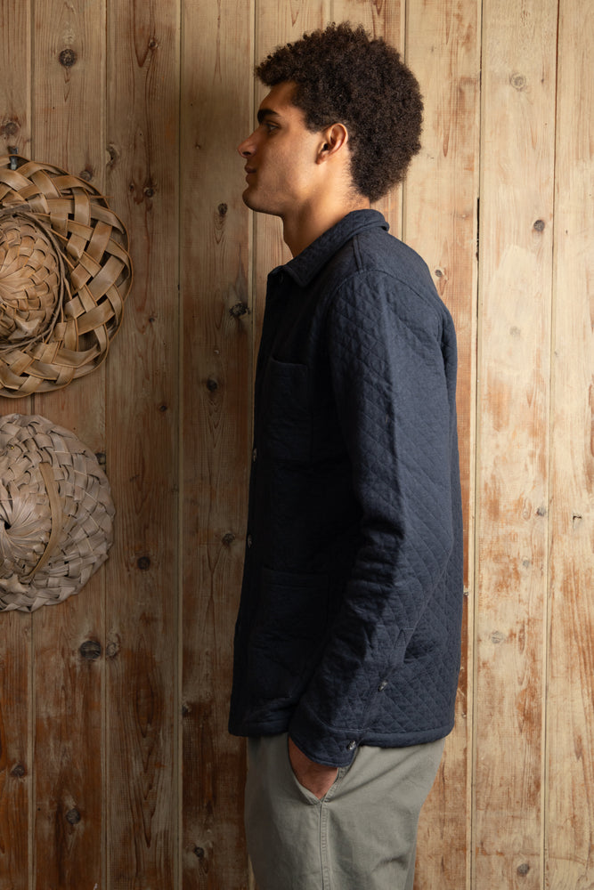 
                  
                    JAKE QUILTED JACKET I Navy
                  
                