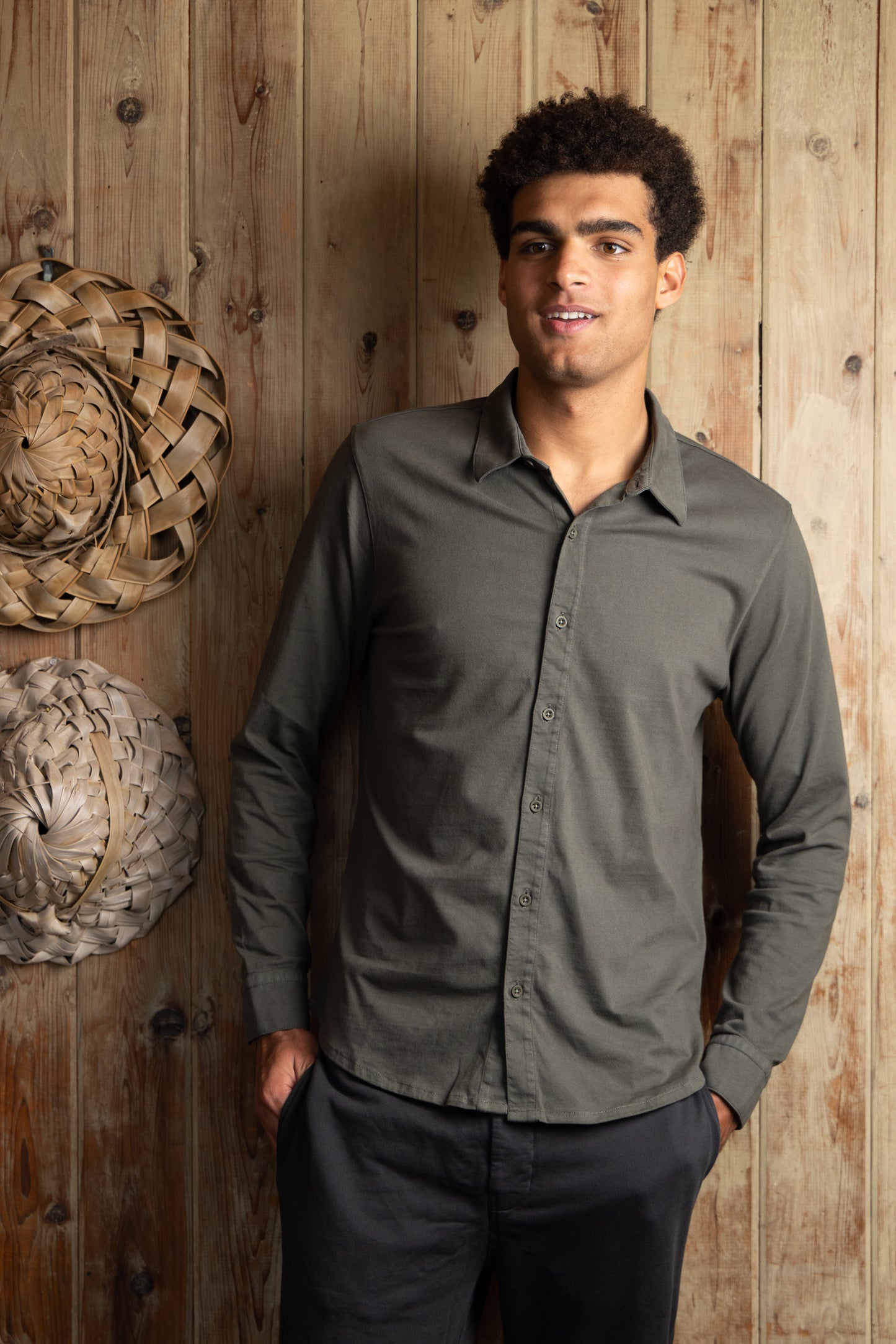 
                  
                    CHRISTOPHER SHIRT | Kelp
                  
                