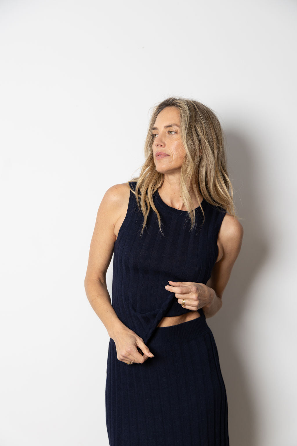 
                  
                    Claudia Skirt | Navy
                  
                