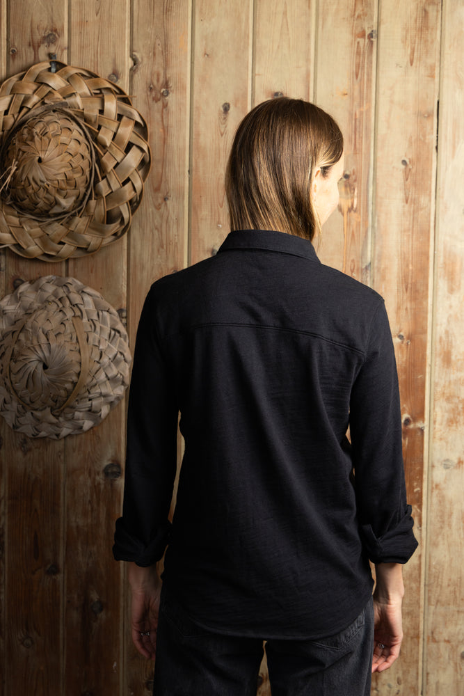 
                  
                    Gabby Western Shirt | Black Flame
                  
                