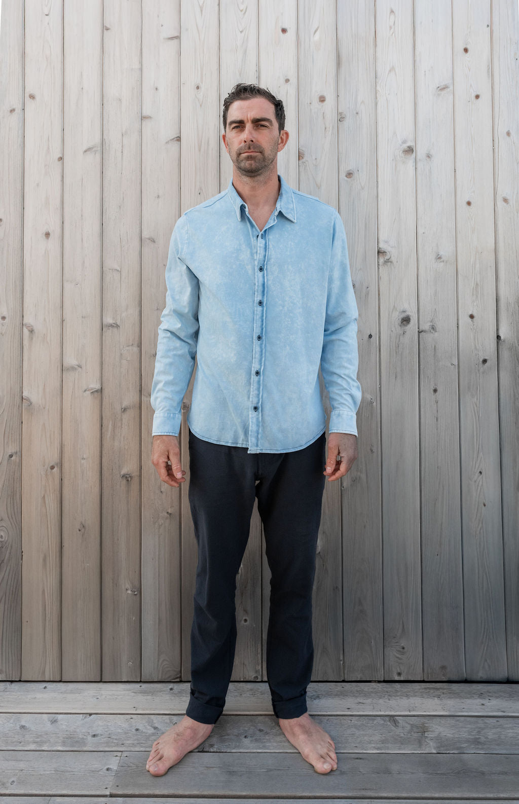 
                  
                    Kevin Shirt | Light Indigo
                  
                