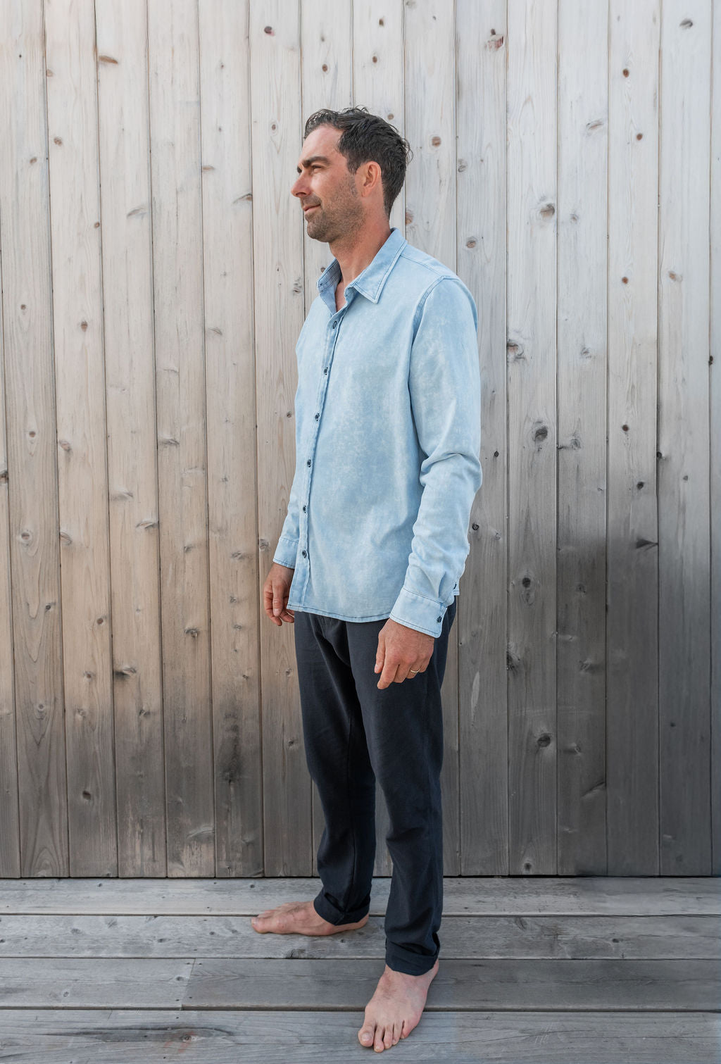 
                  
                    Kevin Shirt | Light Indigo
                  
                
