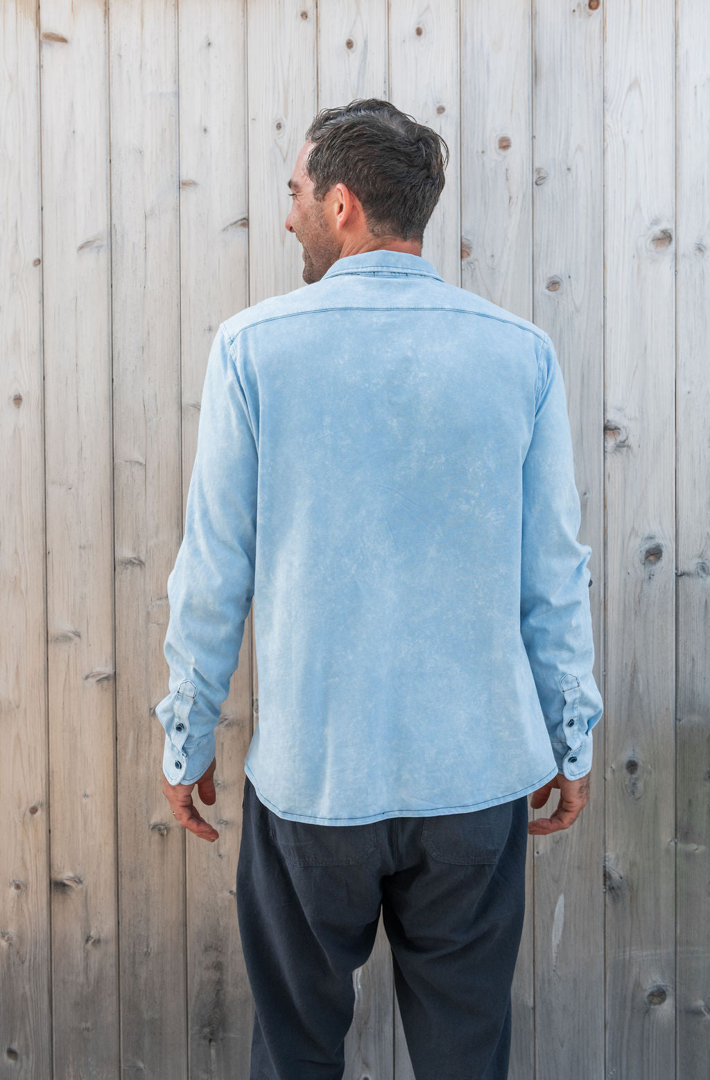 
                  
                    Kevin Shirt | Light Indigo
                  
                