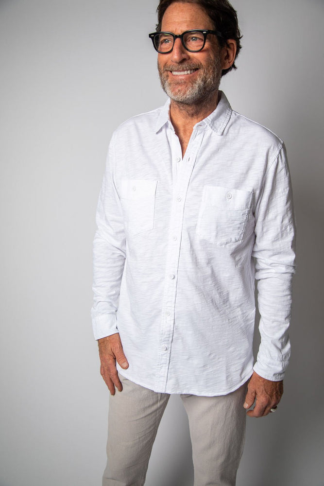 
                  
                    MIKE BUTTON UP | White
                  
                